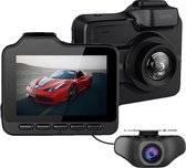 GT85 4K Ultra HD 2CH Dual Wifi GPS dashcam voor auto