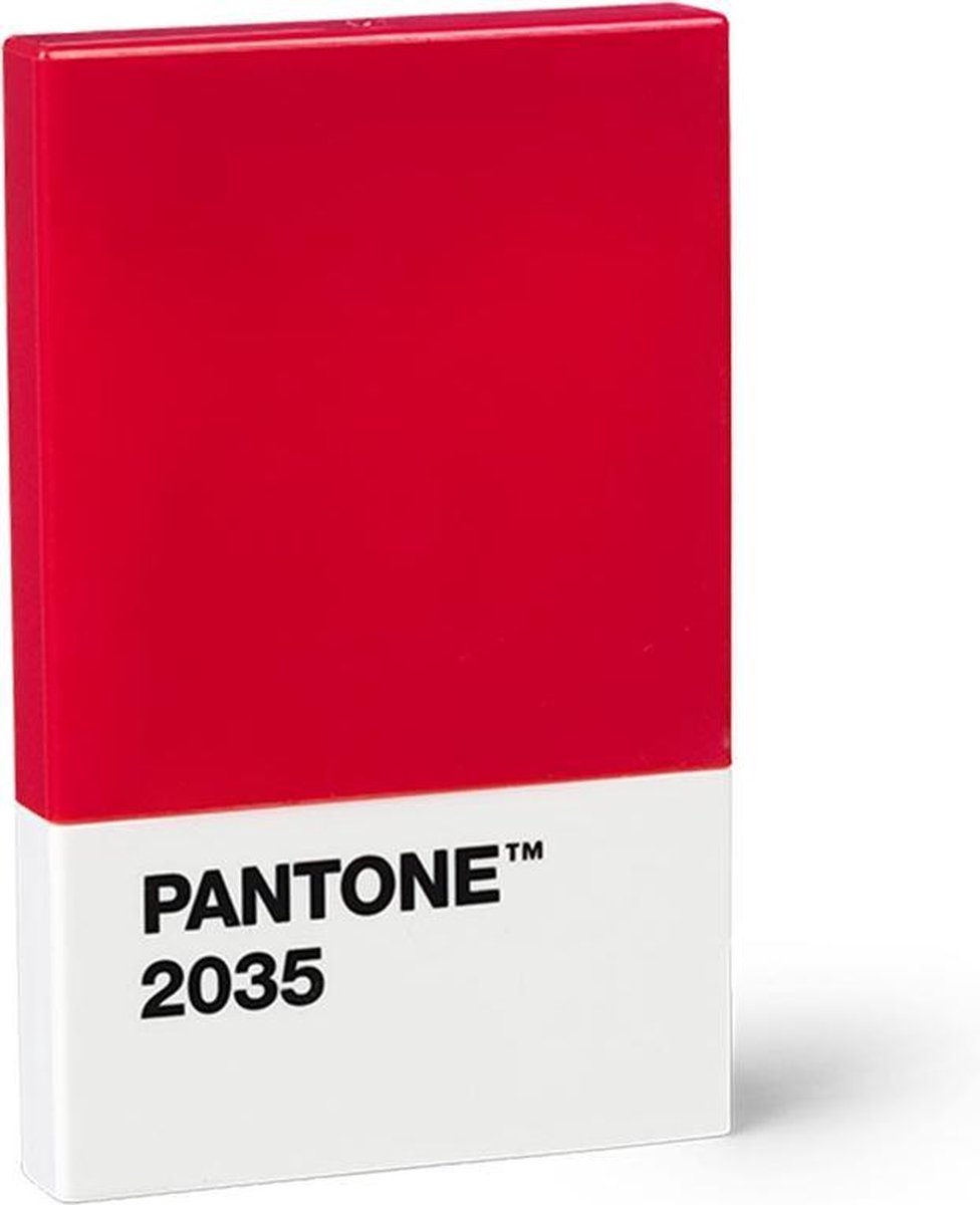 Copenhagen Design Pantone - Creditkaart en Visitekaarthouder - Rood - 2035