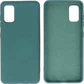 Wicked Narwal | 2.0mm Dikke Fashion Color TPU Hoesje Samsung Samsung Galaxy A41 Donker Groen
