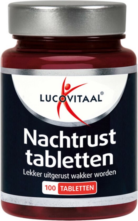 Lucovitaal Nachtrust Tabletten Voedingssupplement – 100 tabletten
