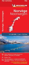 Nationale kaarten Michelin  -   Michelin 752 Noorwegen