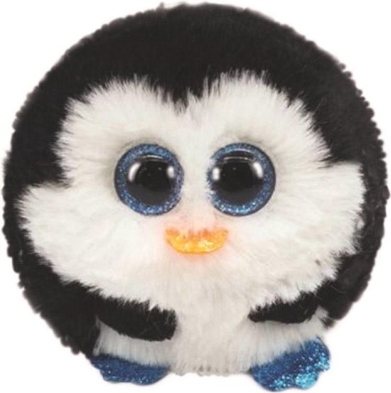 Ty - Knuffel - Teeny Puffies - Waddles Penguin - 10cm | bol.com