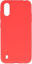 Wicked Narwal | Color TPU Hoesje voor Samsung Samsung Galaxy A01 Rood