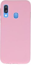 Wicked Narwal | Color TPU Hoesje voor Samsung Samsung Galaxy A40 Roze