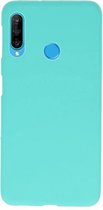 Wicked Narwal | Color TPU Hoesje voor Huawei P30 Lite Turquoise