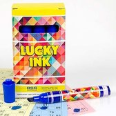 Bingostiften Lucky Ink 12 stuks - Blauw