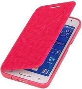 Wicked Narwal | Easy Booktype hoesje voor Samsung Galaxy Core II G355H Roze