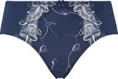 Hunkemöller Dames Lingerie Hoge slip Diva  - Blauw - maat M