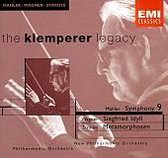 Klemperer Legacy - Mahler: Symphony no 9;  Wagner, Strauss