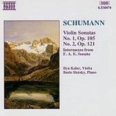 Schumann: Violin Sonatas Nos. 1 & 2; Intermezzo from F.A.E. Sonats