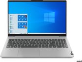 Lenovo IdeaPad 5 Notebook 39,6 cm (15.6") 1920 x 1080 Pixels AMD Ryzen 7 16 GB DDR4-SDRAM 512 GB SSD Wi-Fi 6 (802.11ax) Windows 10 Home Grijs, Platina