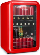 Klarstein PopLife drankenkoeler - Tafelmodel koelkast - rood retrodesign