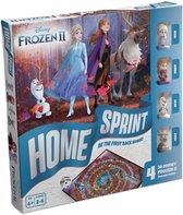 Frozen 2 bordspel - 4 mini figuurtjes (Anna, Elsa, Olaf en Sven)
