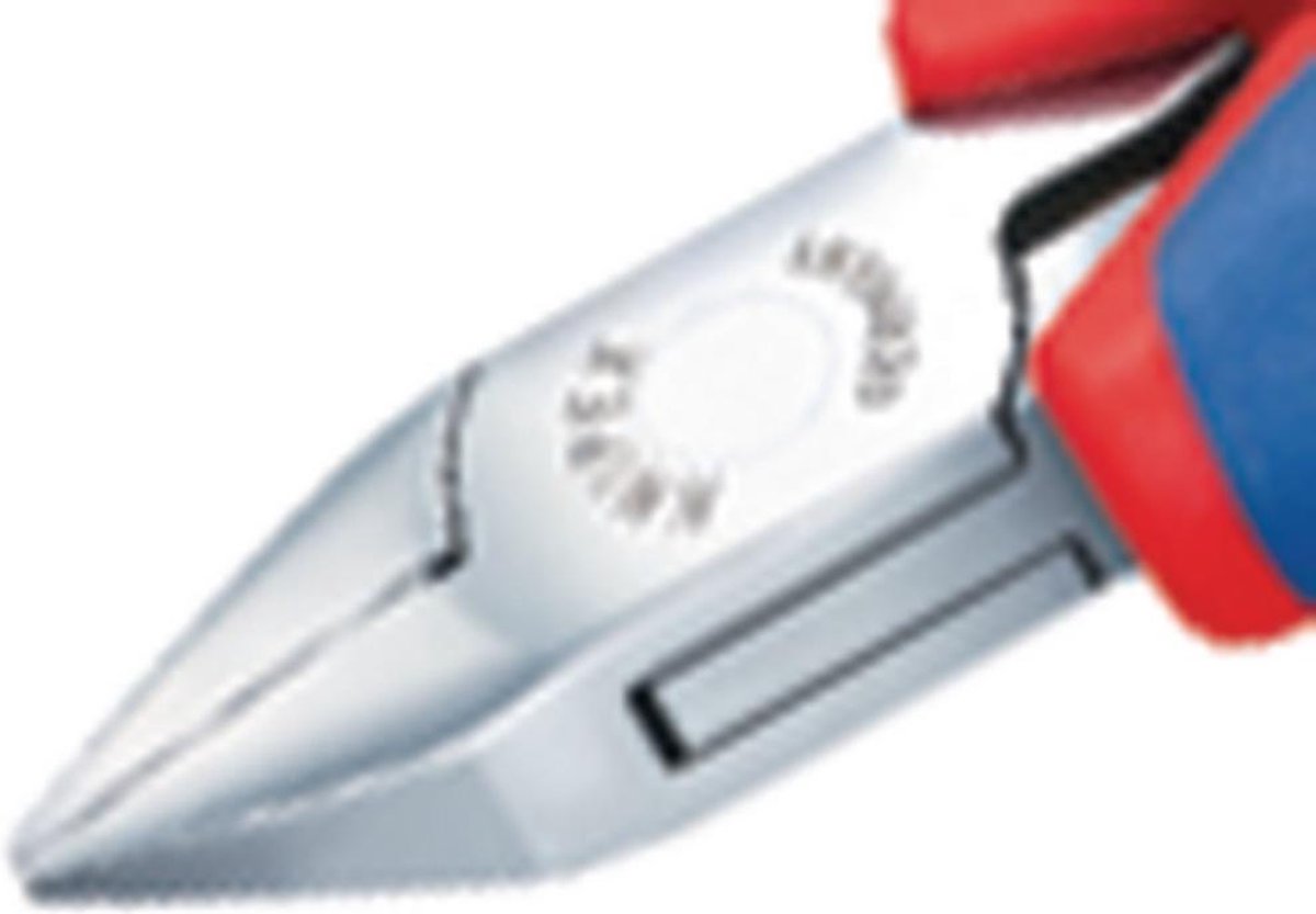 KNIPEX 77 52 115 elektronica-zijsnijtang met meer-componentengrepen 115 mm