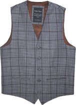 Carter & Davis Lange mouw Gilets - 2649-3432 Gilet Marine (Maat: 54)