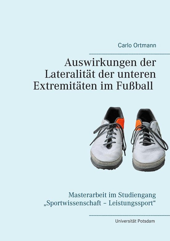 Auswirkungen der Lateralität der unteren Extremitäten im F ... - cover