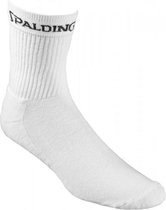 Spalding 3 Paar Sokken - Wit | Maat: 46-50