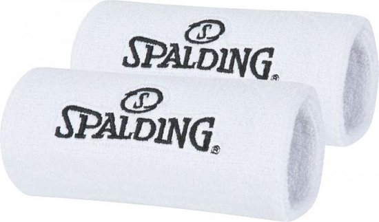 Bandes De Poignet éponge Spalding - Lot De 2 - 80% Coton - Pour Sport, Fitness, Tennis