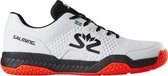 Salming Hawk Court - Wit / Zwart - maat 41 1/3