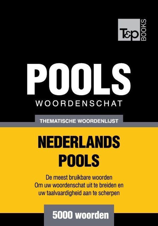 Thematische woordenschat Nederlands-Pools - 5000 woorden - cover
