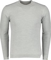 Hensen Pullover - Slim Fit - Grijs - XXL