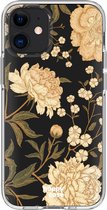 HappyCase Apple iPhone 12 Mini Hoesje Flexibel TPU Gele Rozen Print