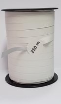 Krullint Tweekleurig Wit 10mm x 250 meter (1 rol)