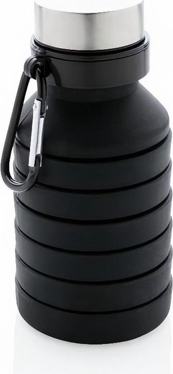 Xd Collection Drinkfles Opvouwbaar Lekvrij 550 Ml Zwart