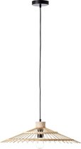 BRILLIANT Pirae hanglamp 1-vlam zwart / natuurlijke binnenverlichting, hanglampen | 1x A60, E27, 40W, geschikt voor normale lampen (niet inbegrepen) | A ++ | In hoogte verstelbaar / kabel kan