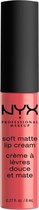 NYX PMU Professional Makeup Soft Matte Lip Cream - Antwerp - Liquid Lipstick - 8ml