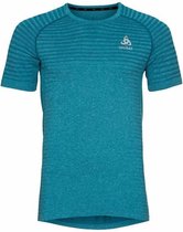 Odlo-20742-T Shirt-Seamless he S/S-Groen