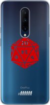 6F hoesje - geschikt voor OnePlus 7 Pro -  Transparant TPU Case - D20 - Transparant #ffffff