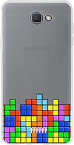 Samsung Galaxy J5 Prime (2017) Hoesje Transparant TPU Case - Tetris #ffffff