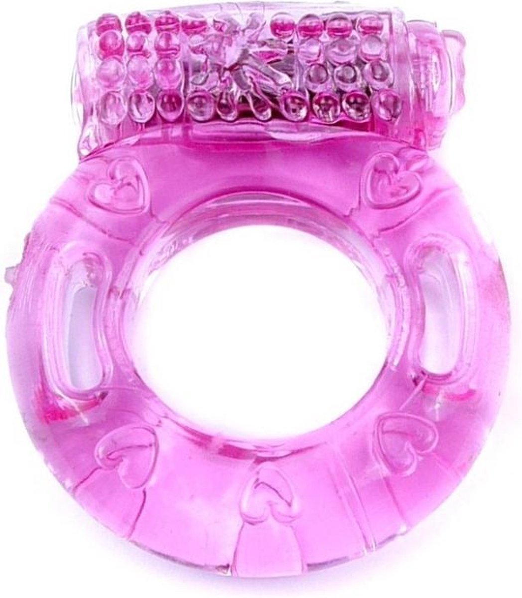 Penis Ring - CockRing - Met Vibratie - Pink