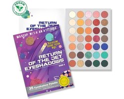 Rude Cosmetics Return Of The Jet Eyeshadow Palette - 35 Eyeshadow Palette - Book 4