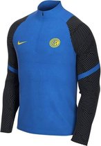 Nike - Inter Milan Strike Drill Top - Inter Milan Training Top - XL - Blauw