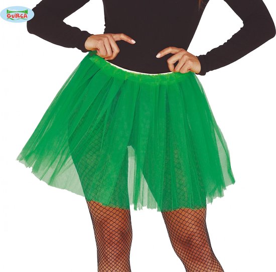Dames tutu carnaval rok effen tule rok A-lijn midi met perfecte maat te