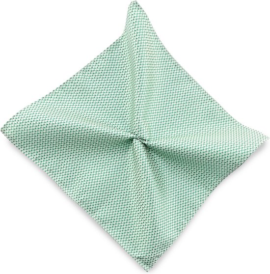 We Love Ties - Pochets - Pochet Triangle Trip - groen / wit
