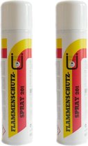 2x impregneerspray voor versiering 400 ml