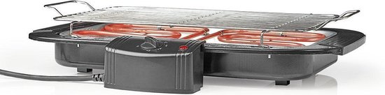 | Electric Barbeque | Rectangle | 38 x 22 cm | 2000 W Electric Barbeque | Rectangle | 38 x 22 cm | 2000 W | Nedis