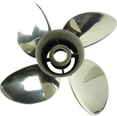 Solas Rubex HR 4 9554-143-17 E4x14 1/4x17L Boot Propeller roestvrij staal