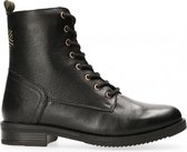 Van Dalen  - Veterboot Leer - Womens - Black - 39