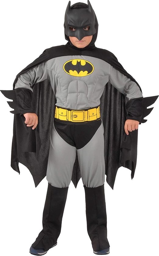 Ciao Srl Costume Batman Garçons Zwart/ gris 6 pièces 8-10 ans