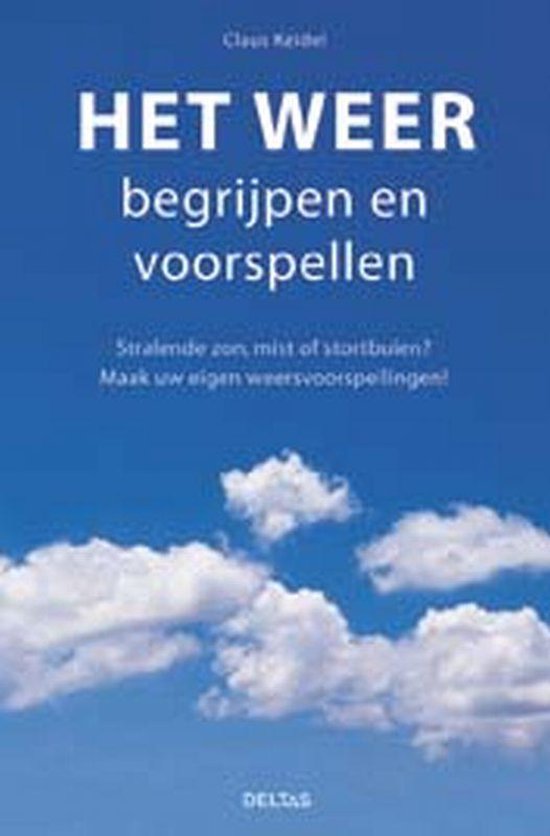 Cover van het boek 'Welk weer wordt het morgen?'