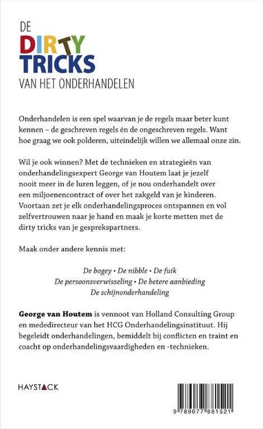 De dirty tricks van het onderhandelen