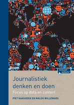 Boek cover Journalistiek denken en doen van Piet Kaashoek