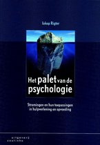 Boek cover Het palet van de psychologie van Jakop Rigter