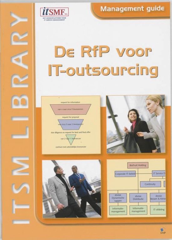 Cover van het boek 'De RfP voor IT-outsourcing' van Denis Verhoef en G.M. Wijers