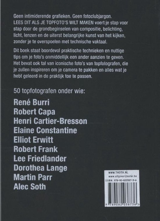 Lees dit  -   Lees dit als je topfoto's wilt maken