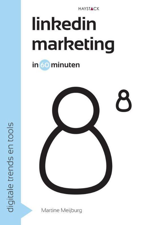 Cover van het boek 'LinkedInmarketing in 60 minuten' van Martine Meijburg